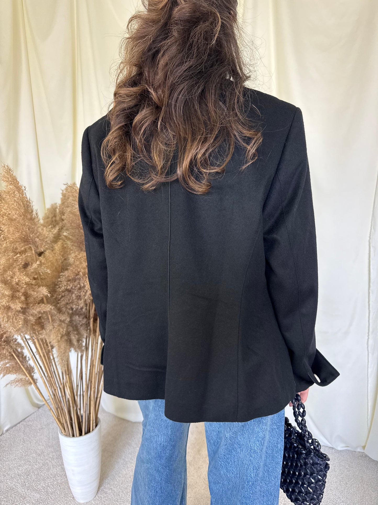 Sacou-jacheta de brand premium din  100% cașmir( mărimea L)