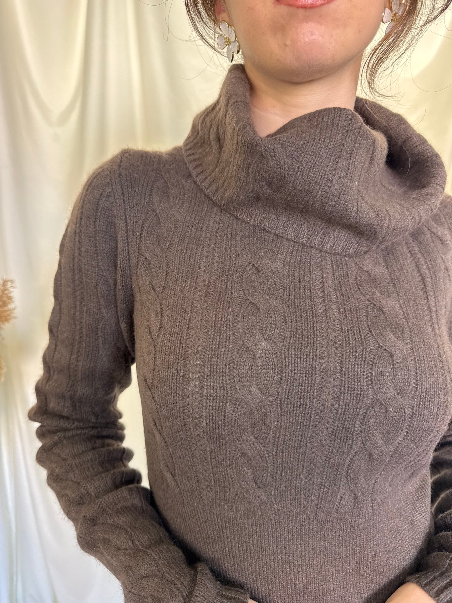 Rochie superbă din lana MERINO și caşmir, recomand pentru mărimea S( s/m micuț)