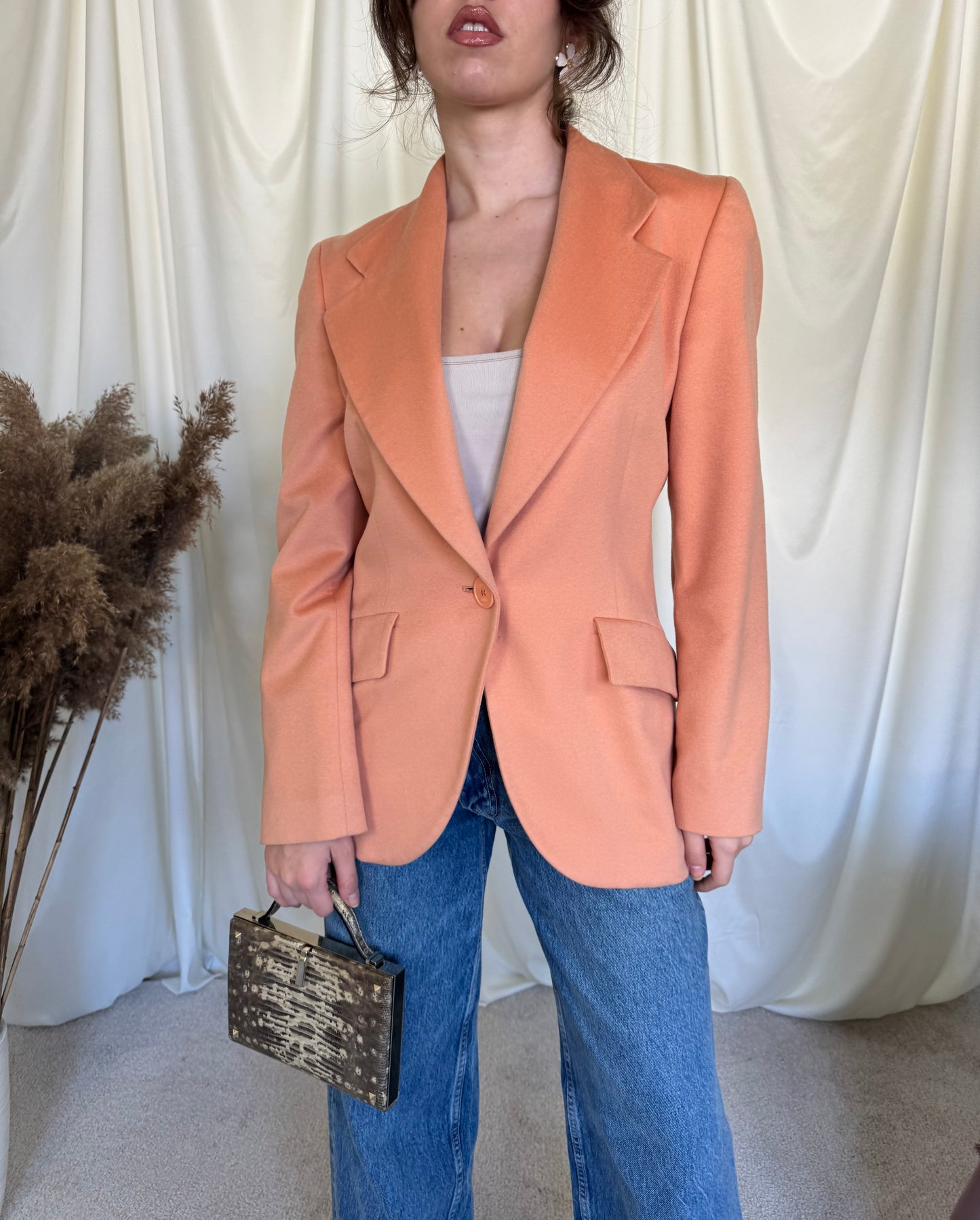 Sacou vintage GIANFRANCO FERRE premium din lână și cașmir