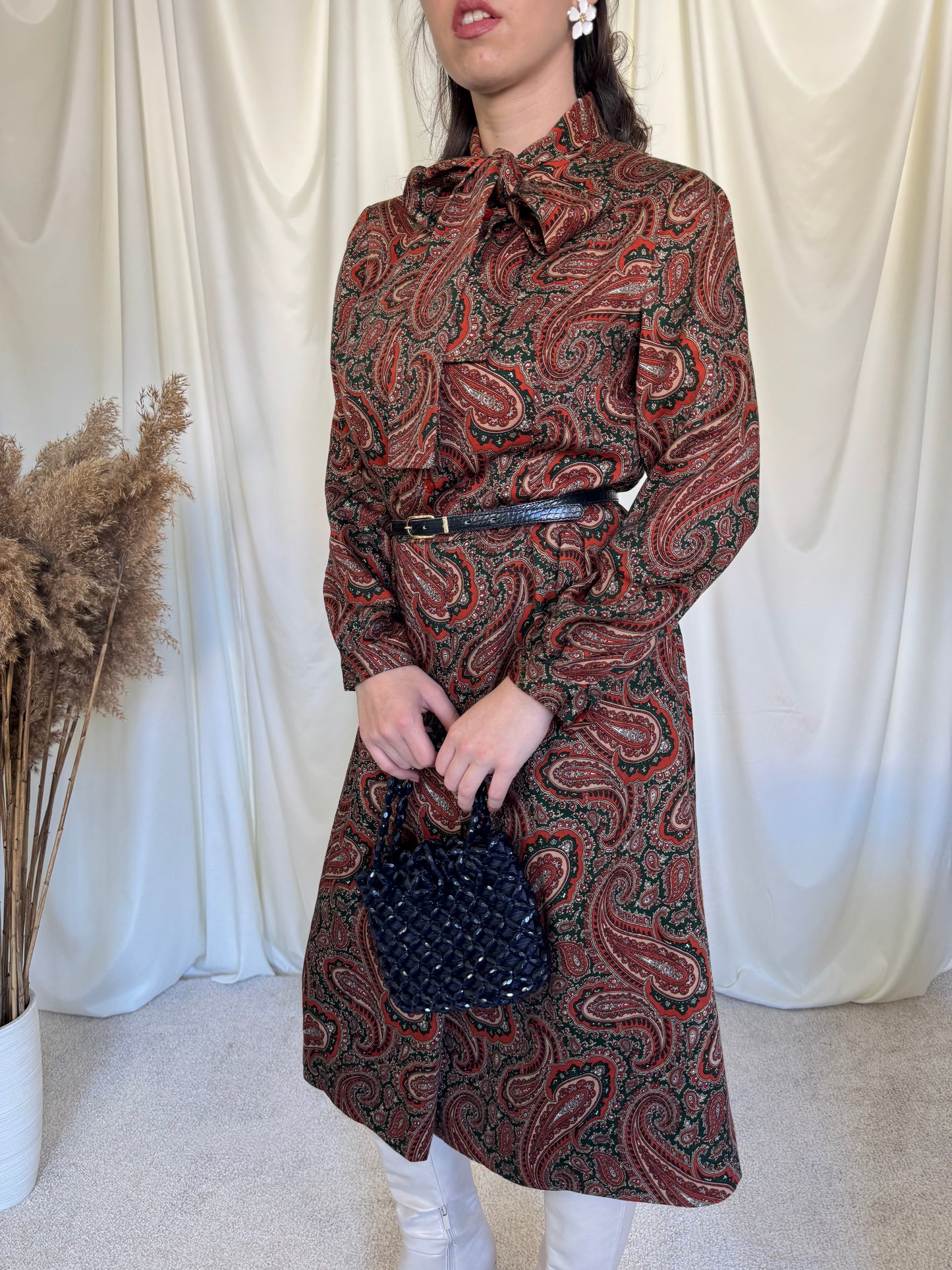 Rochie vintage superba anii 80