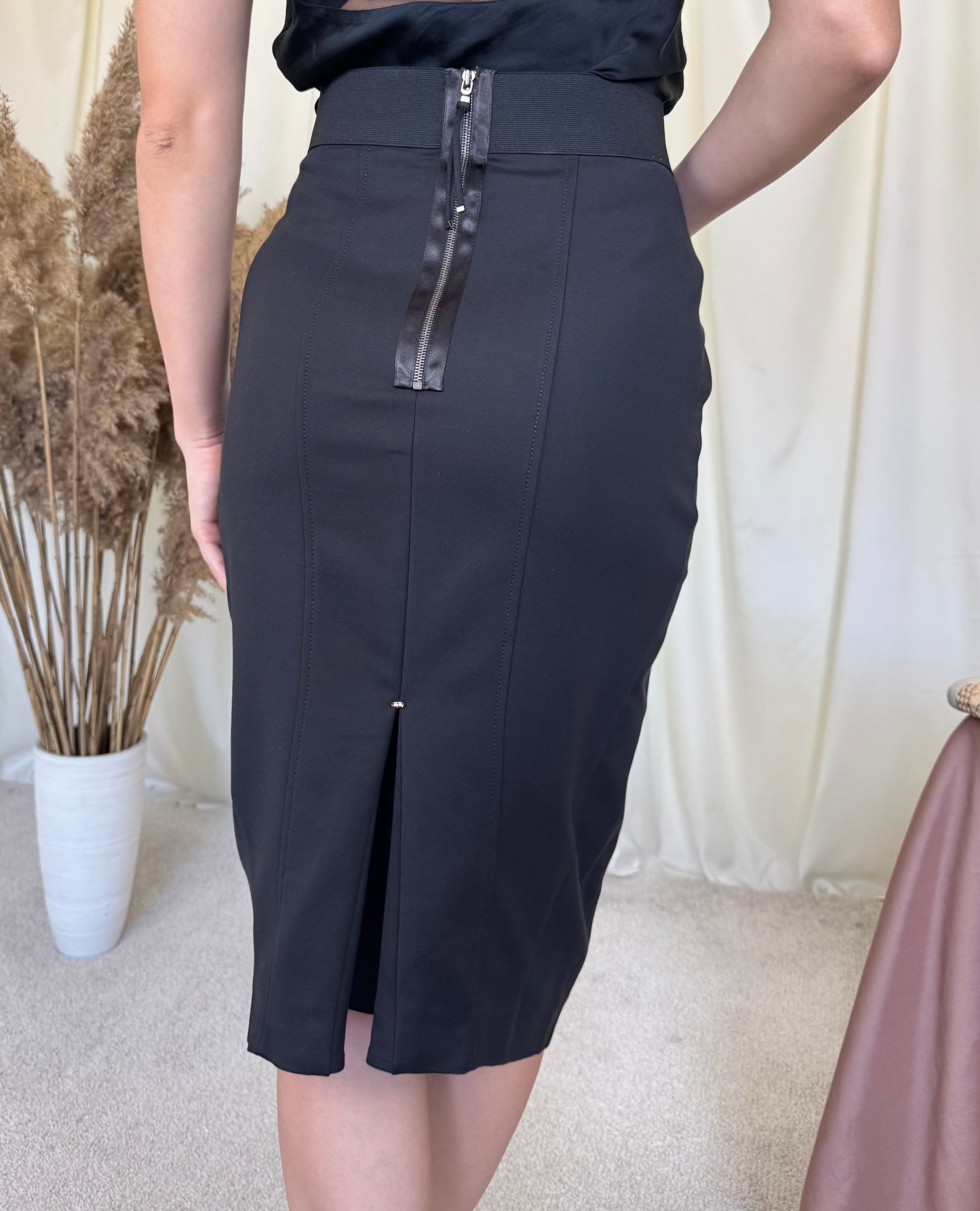 Fusta premium MAX MARA- SPORTMAX cu talie înaltă 
(Mărimea S/M)