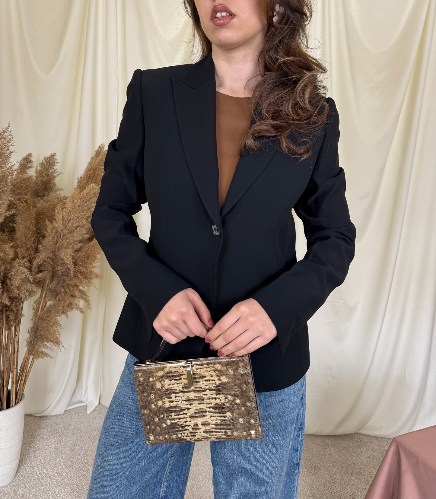 Sacou luxury Richmond cu detalii metalice 
(Mărimea S)