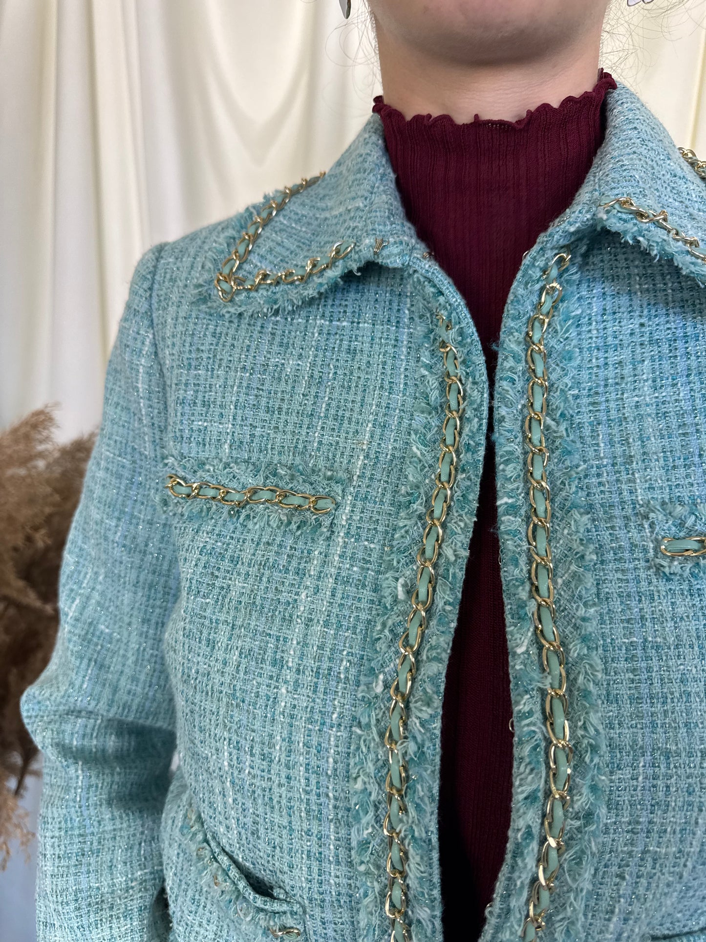 Sacou guess tweed ( mărimea xs-s)