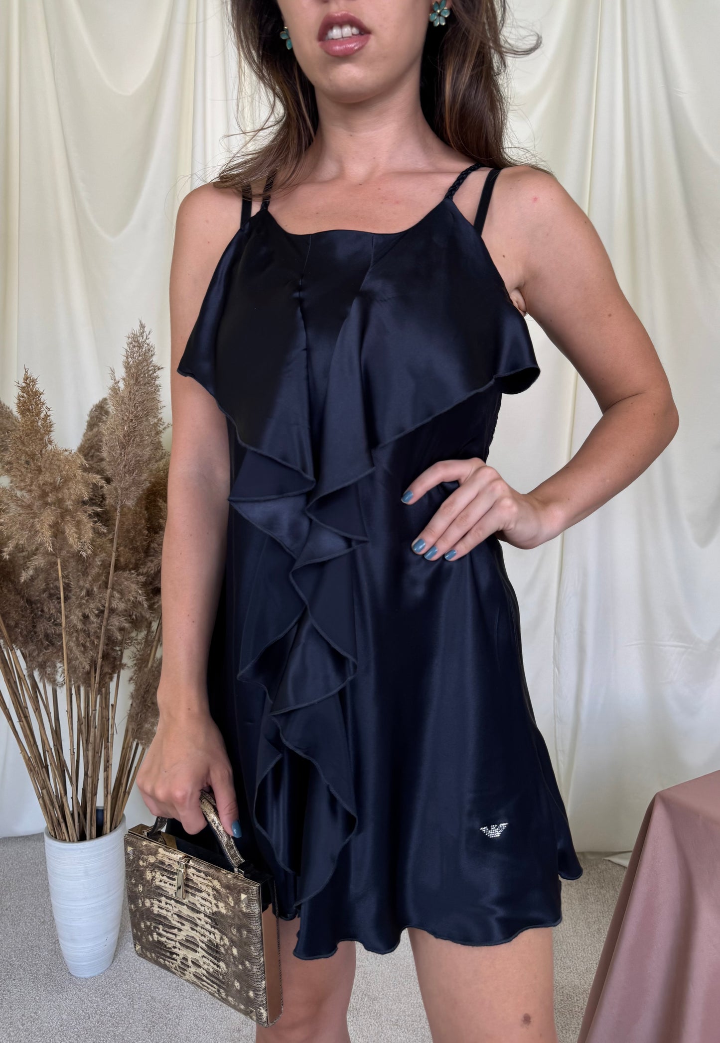 Rochie Armani din 100% mătase naturala ( mărimea XS-S)