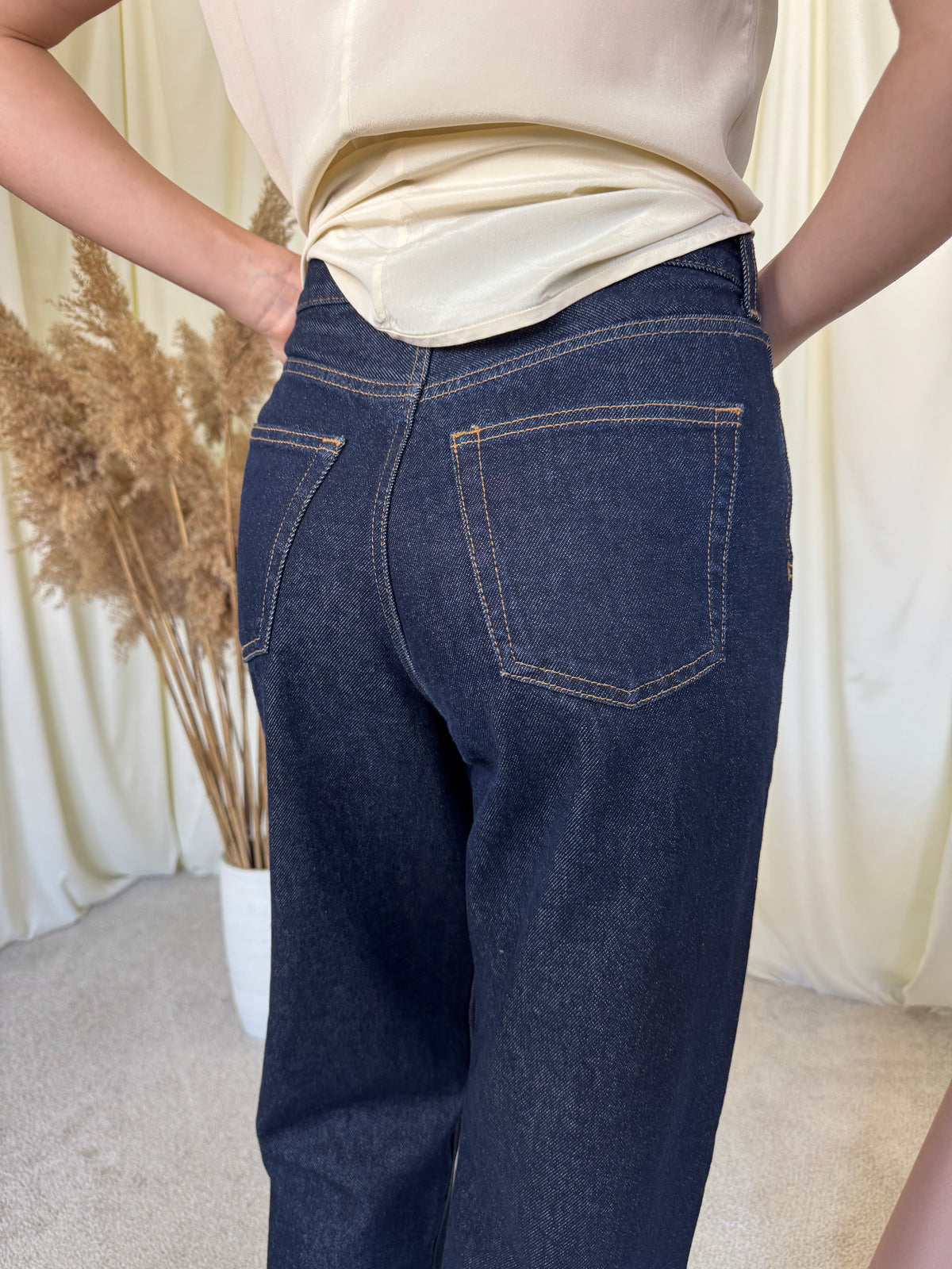 Blugi COS din bumbac, high rise & ankle length ( marimea 26/S)