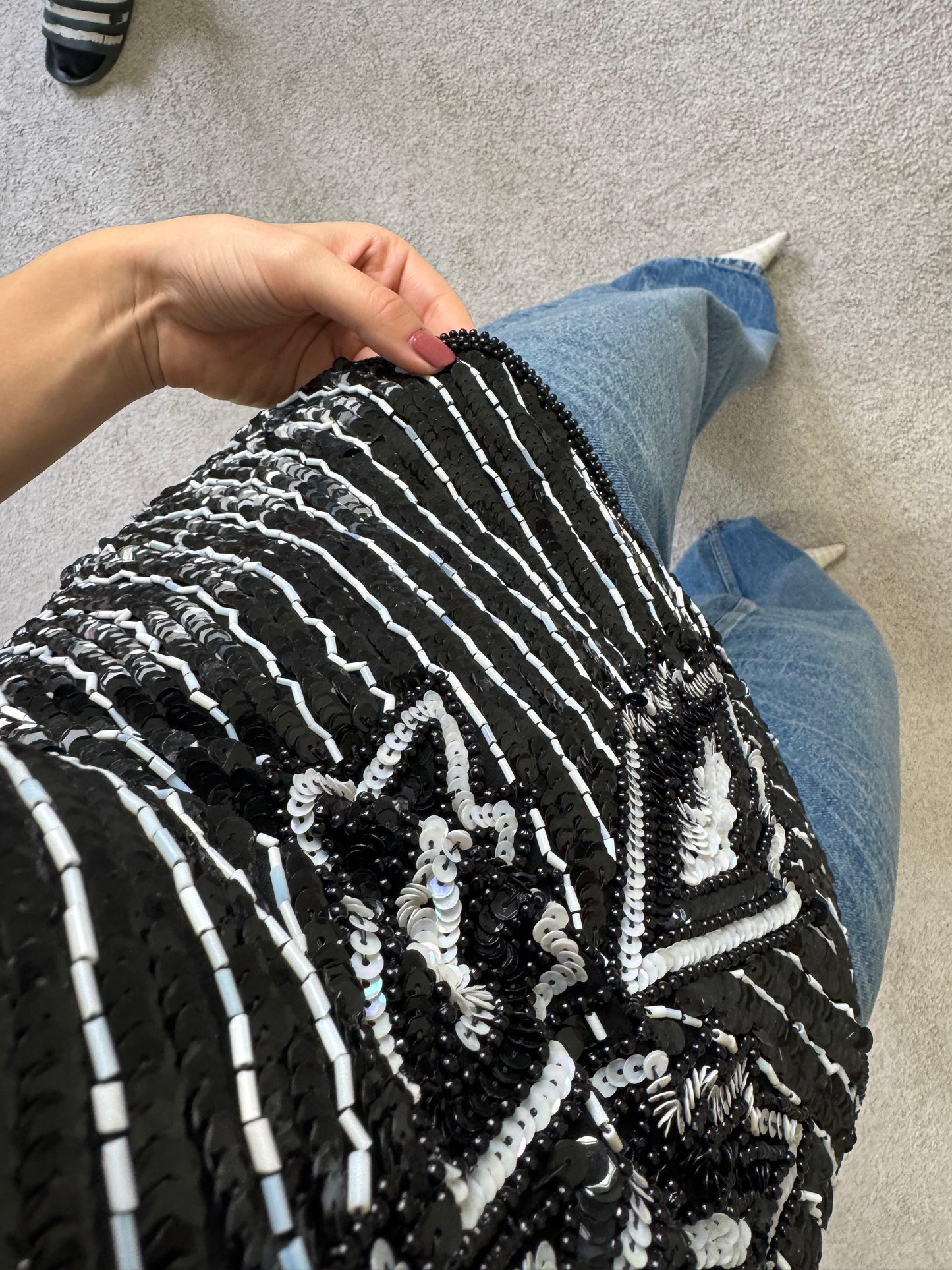 Piesa vintage din mătase naturală( mărimea s)