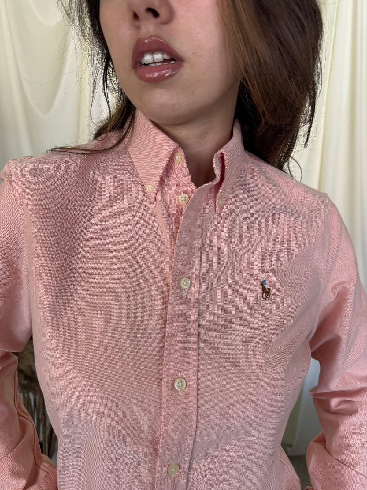 Cămașă premium POLO RALPH LAUREN din 100%  bumbac ( mărimea S/M -M)