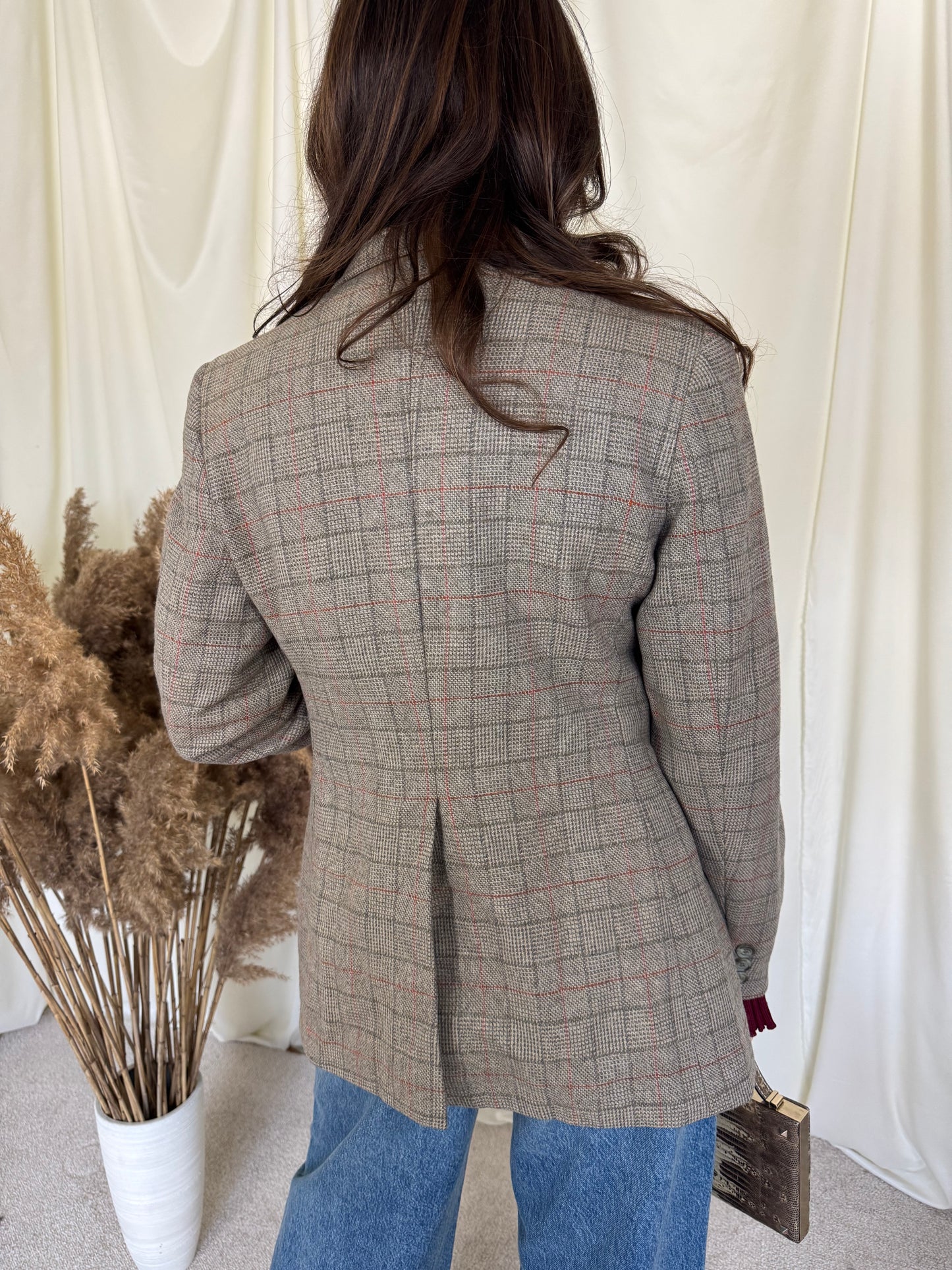 Sacou BURBERRY DIN 100% lână ( mărimea S)