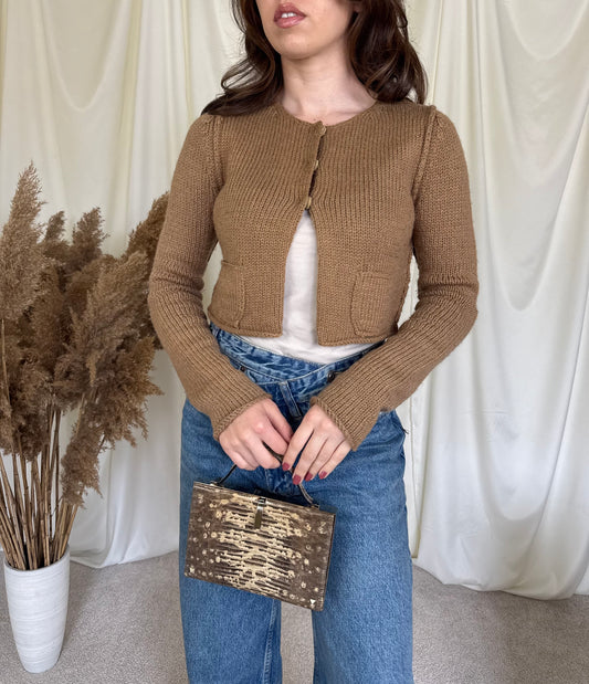 Jerse TwinSet din 50% lână și alpaca (mărimea S)