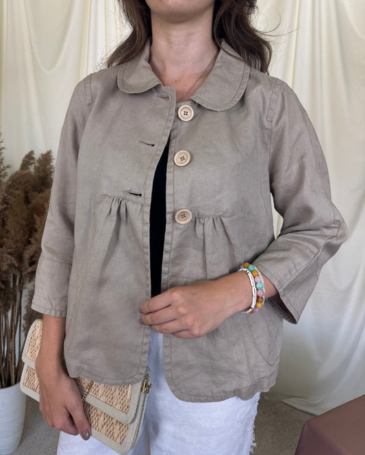 Sacou premium SEVENTY din 100% in, croi feminin ( mărimea S/M)