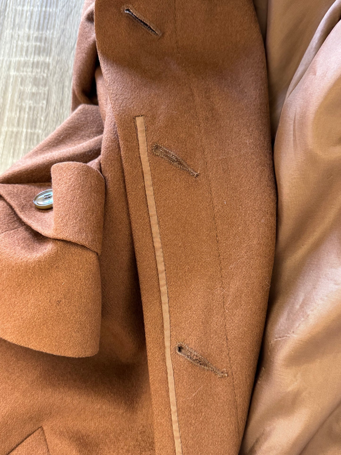 Palton vintage de lux din 100% cașmir( mărimea L)