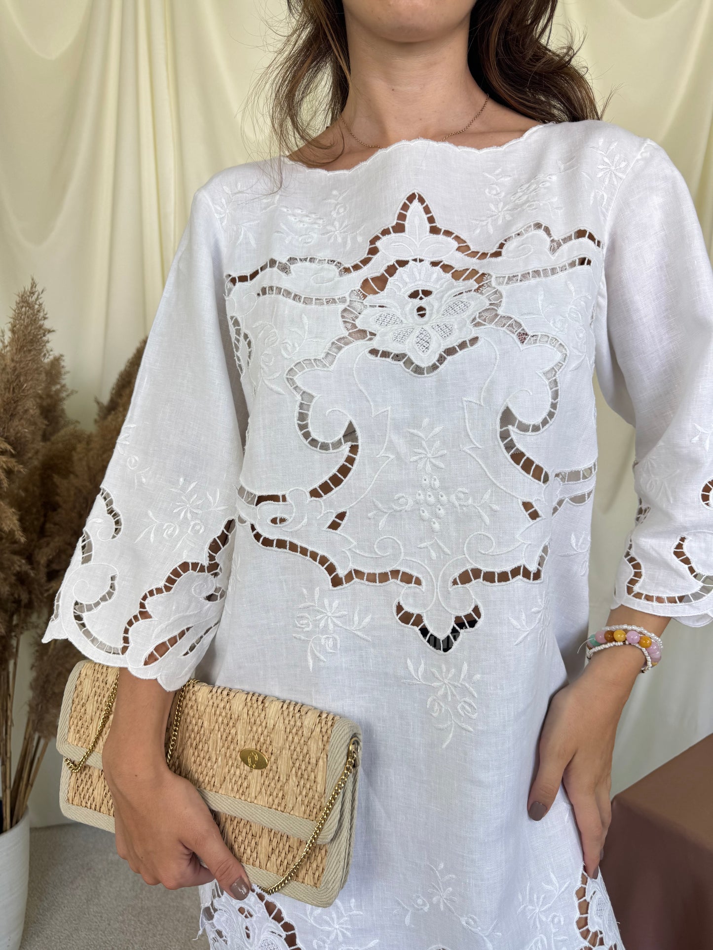 Rochie polo RALPH LAUREN din 100% in cu broderie superbă ( mărimea S/M)