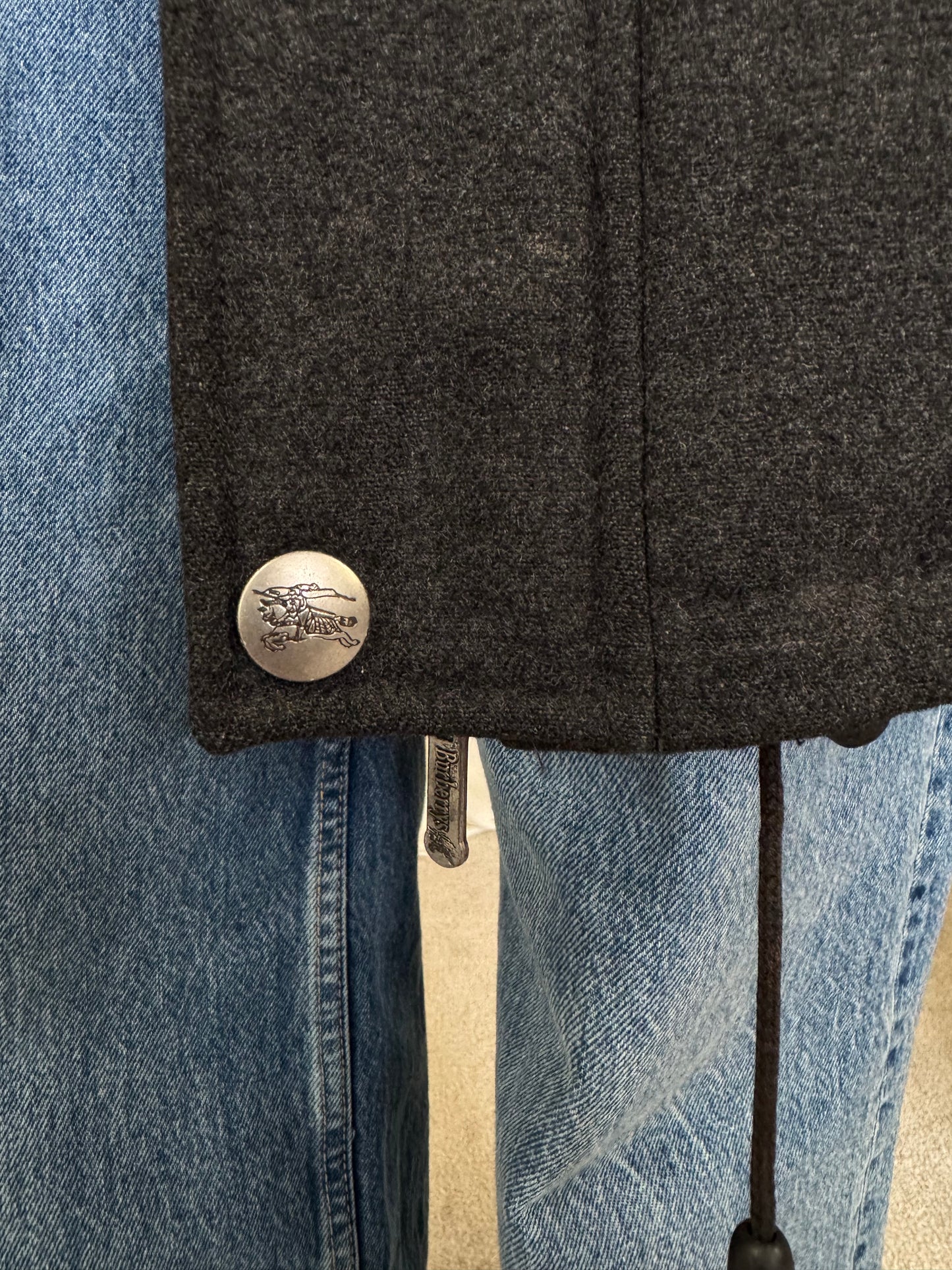 Geaca BURBERRY din lana cu puf