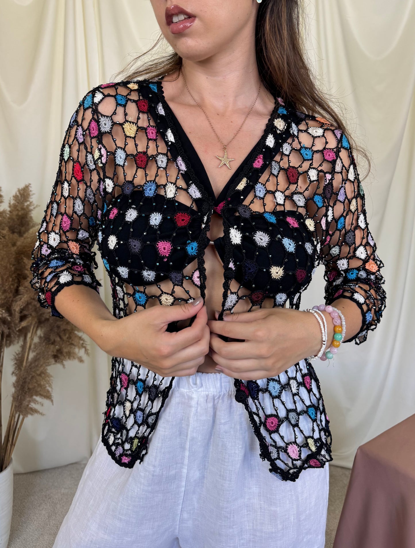 Top jerse cu aplicații ( xs-m)