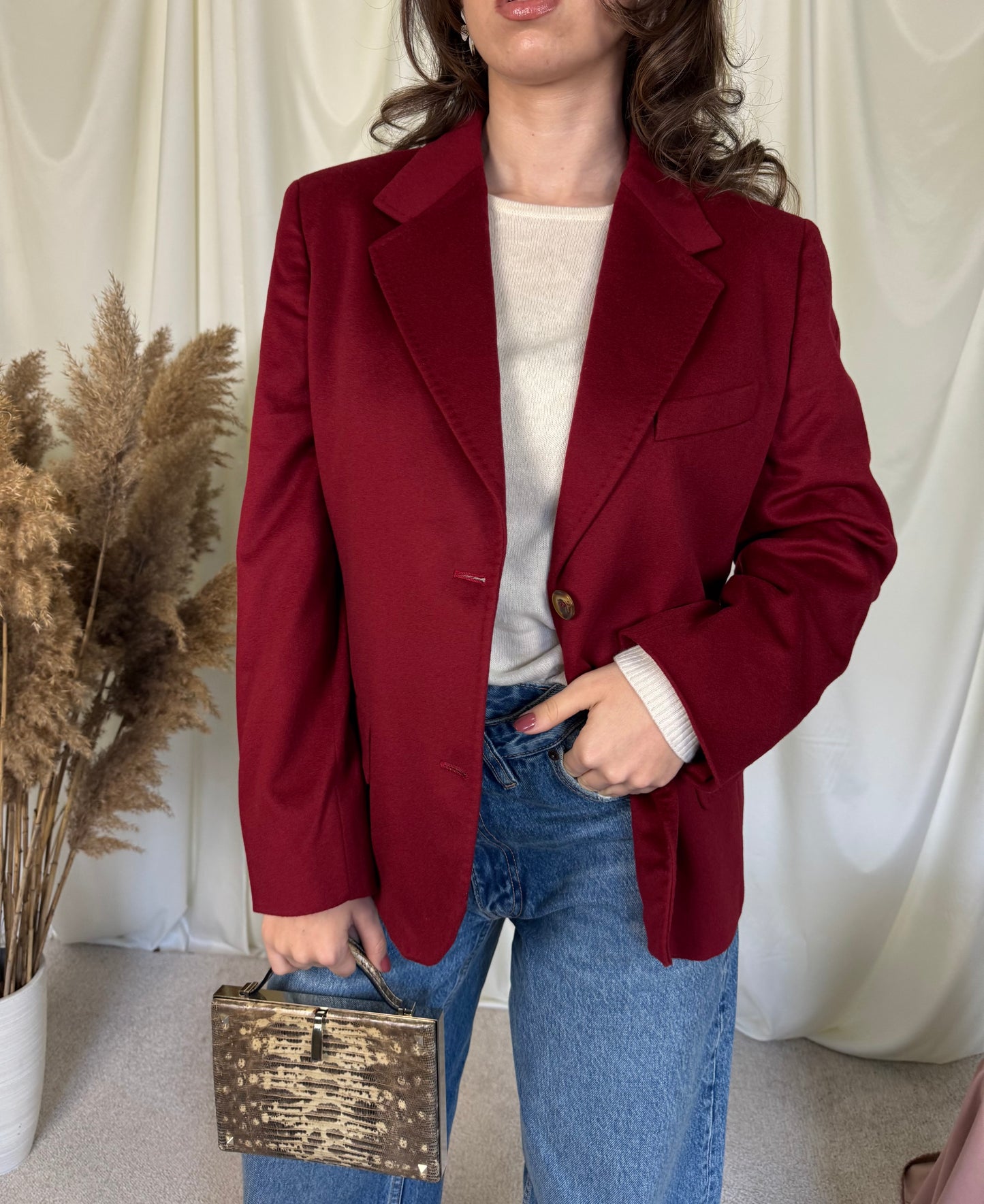 Sacou premium Max Mara mărimea M, lână extrafina