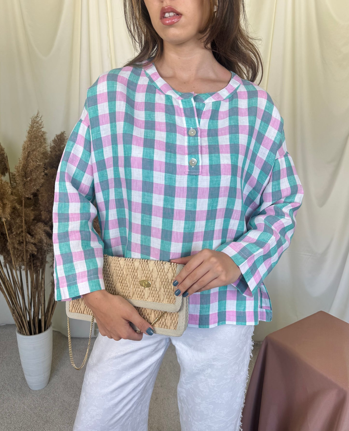 Cămașă Christian Berg din 100% in ( marimea M/L)