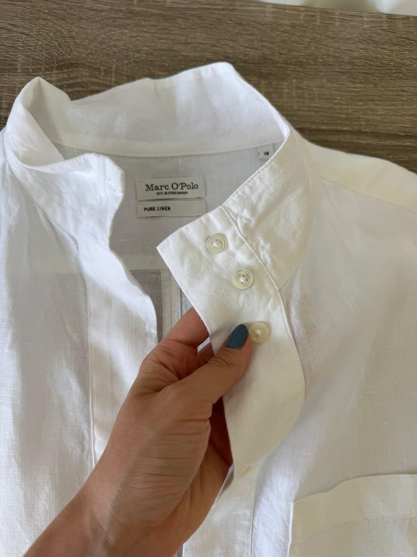 Cămașă Marc’o polo din 100% in, croi oversized ( mărimea M-XL)