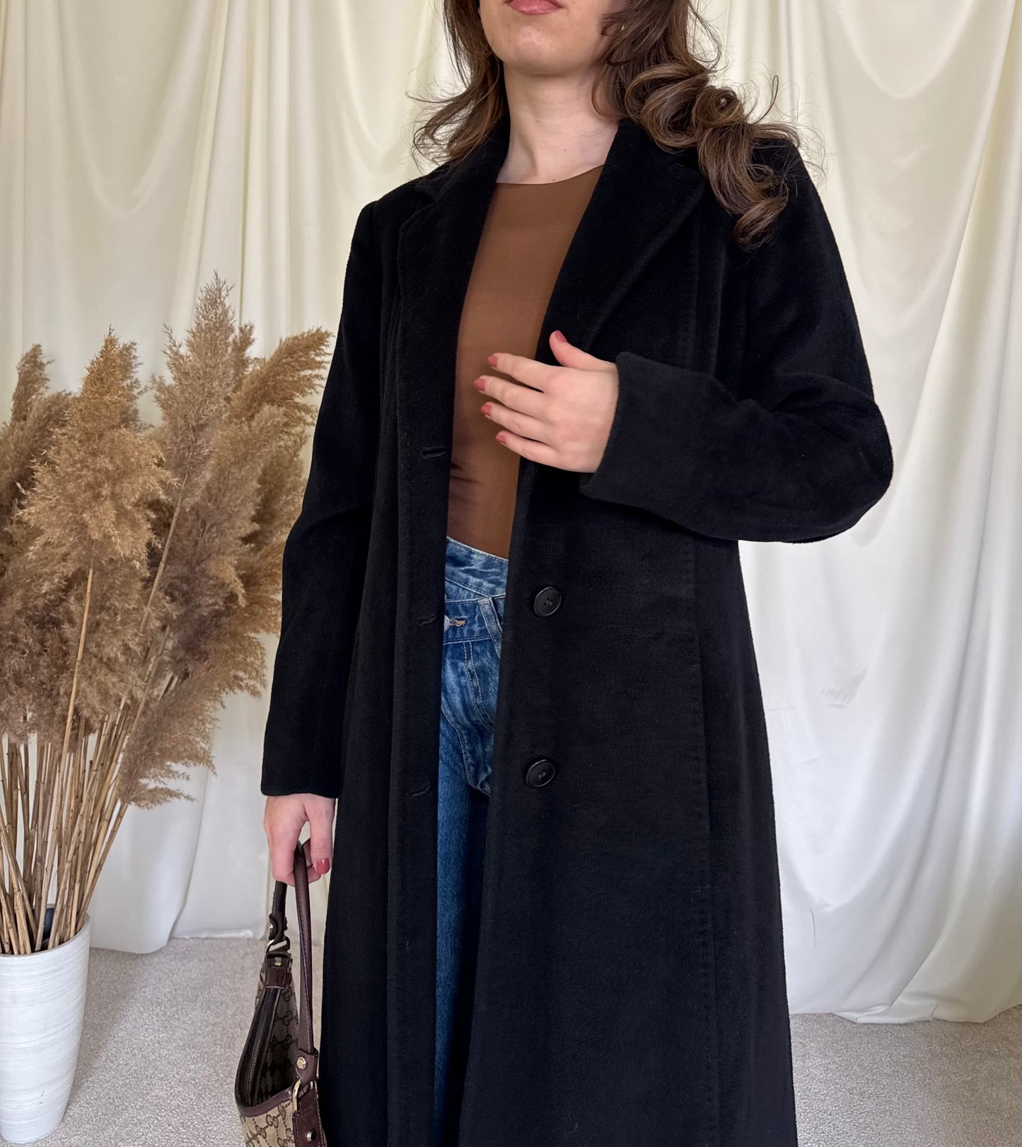 Palton luxury CINZIA ROCCA 100% lână ( M/L)