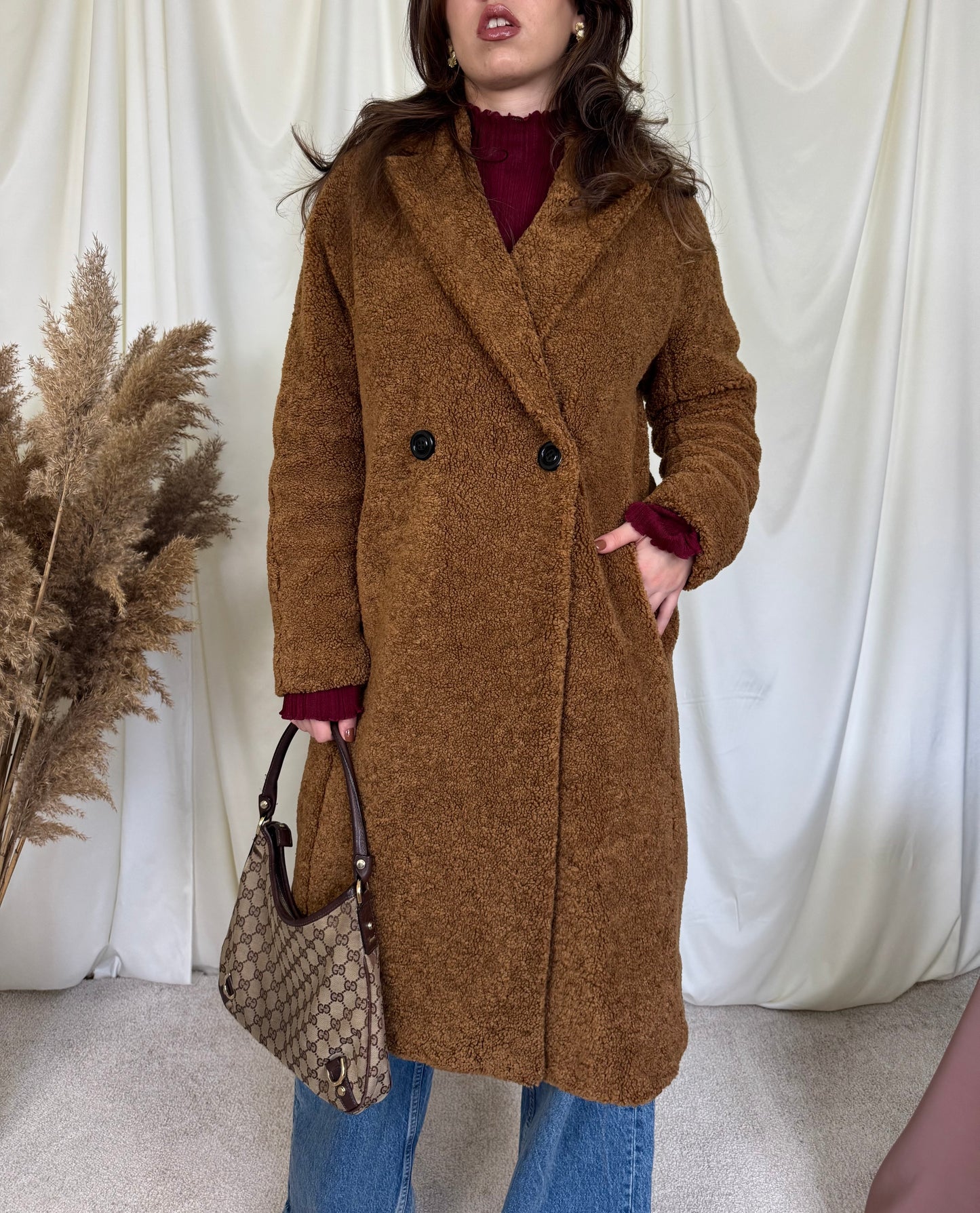 Teddy coat STEFANEL( mărimea M)