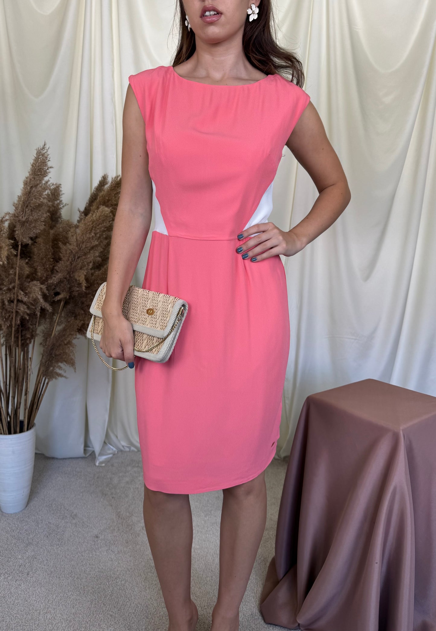 Rochie office Tommy Hilfiger cu talie marcata ( mărimea S)