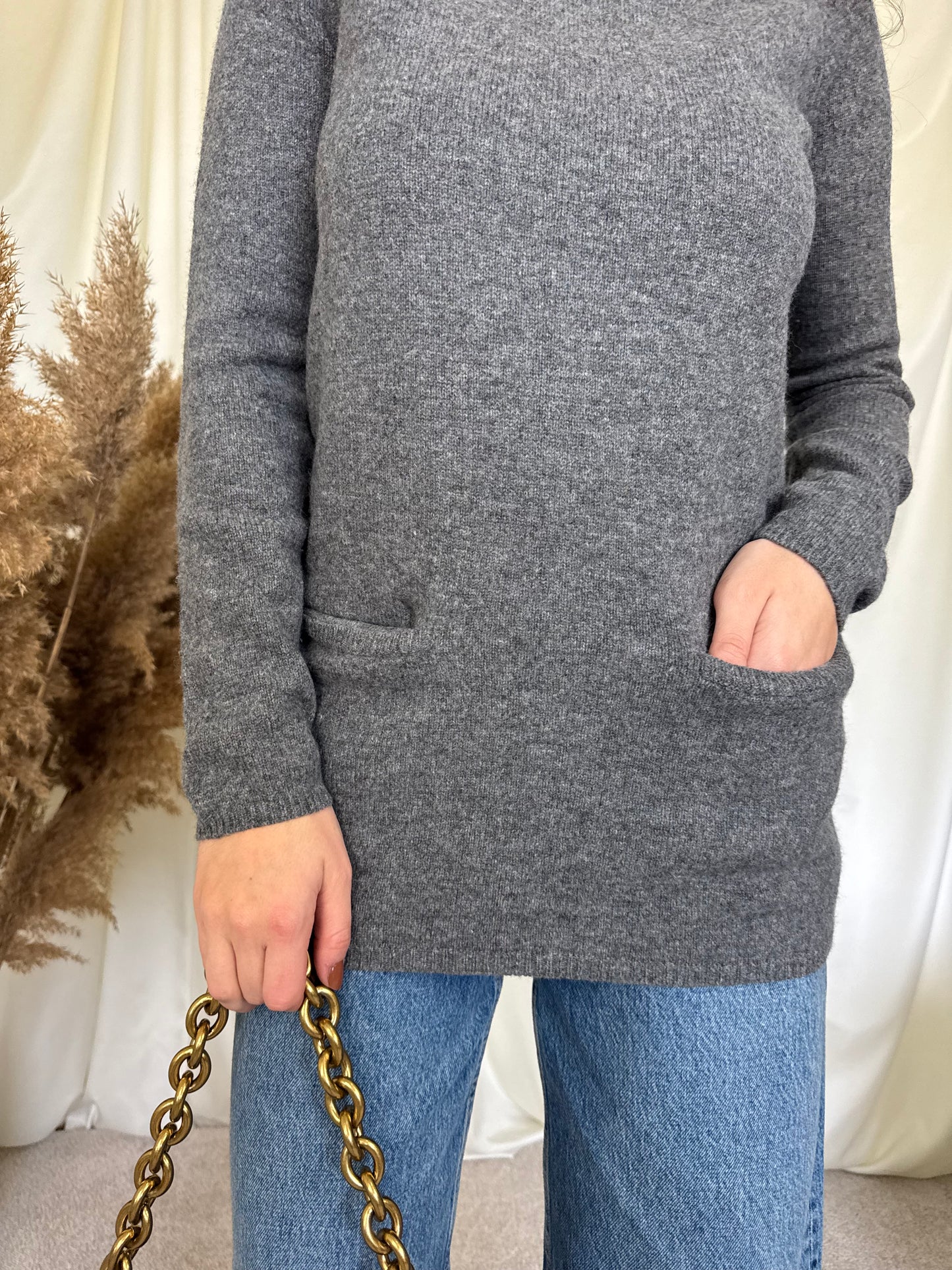 Pulover din lână și cașmir, mărimea S/M