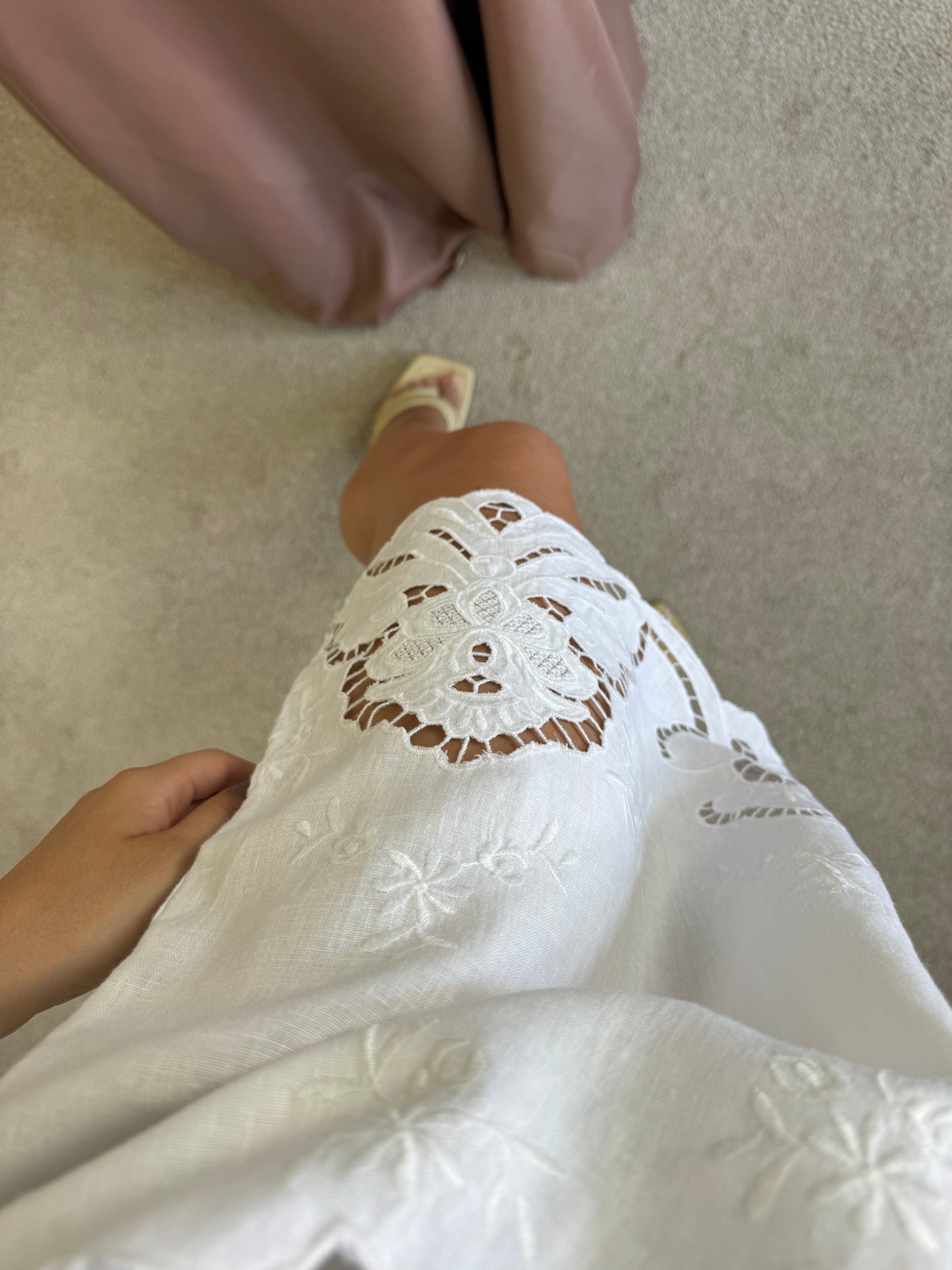 Rochie polo RALPH LAUREN din 100% in cu broderie superbă ( mărimea S/M)