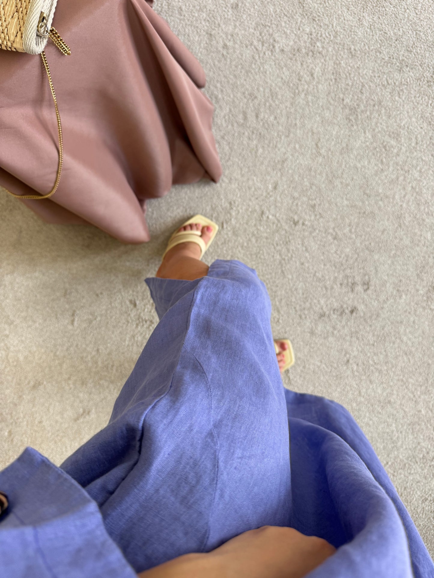 Rochie de vară ELENA MIRO din 100% in calitativ, croi lejer ( mărimea L)