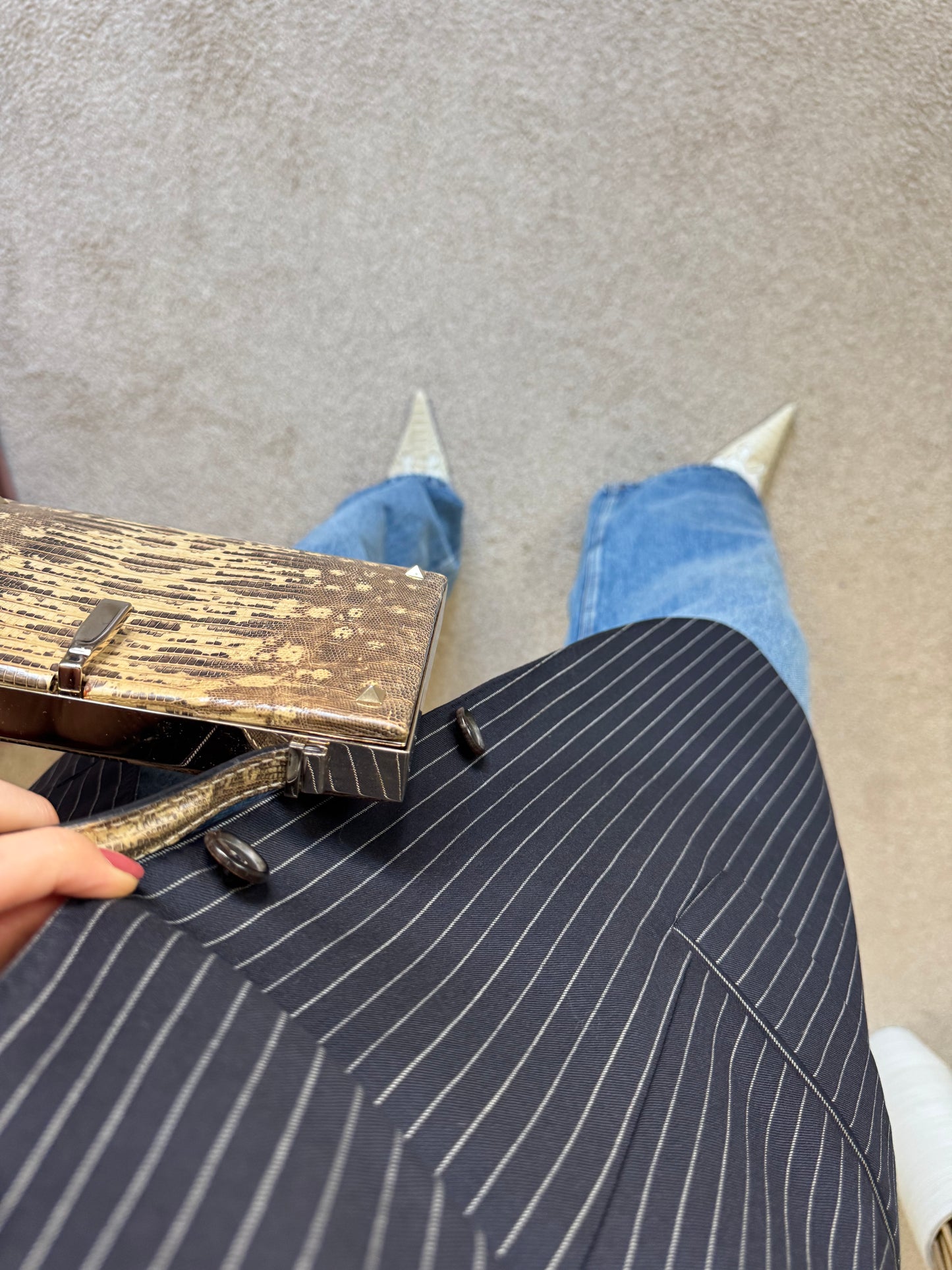 Sacou luxury LORO PIANA super 120’s ( L-XL)