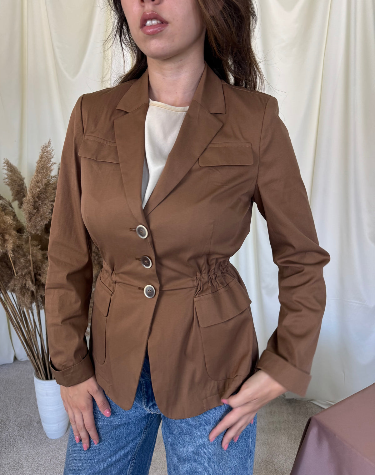 Sacou Gerry Weber cu talie super marcata, produs nou ( mărimea xs/s)