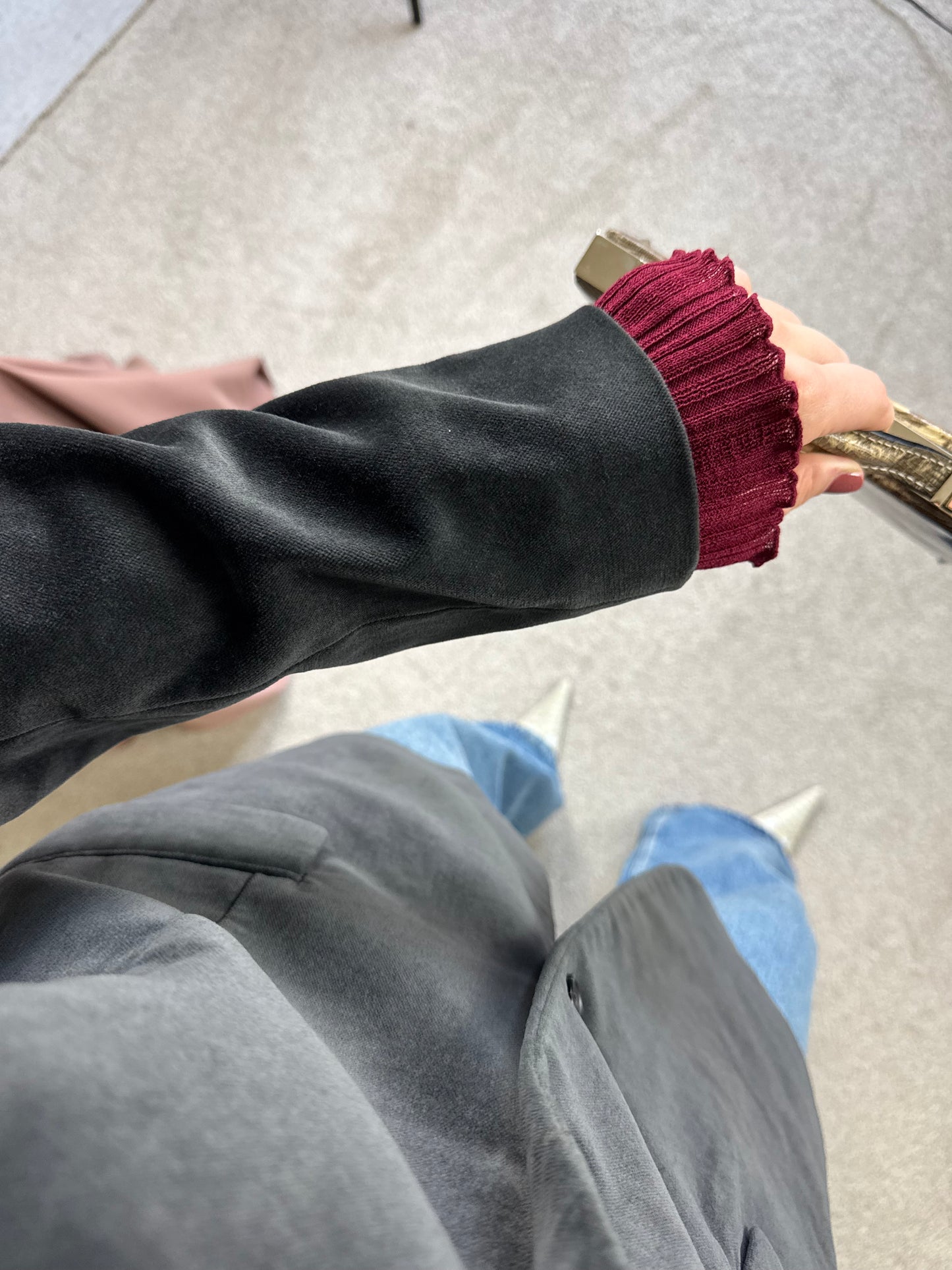 Sacou luxury PESERICO din catifea de bumbac ( M/L)