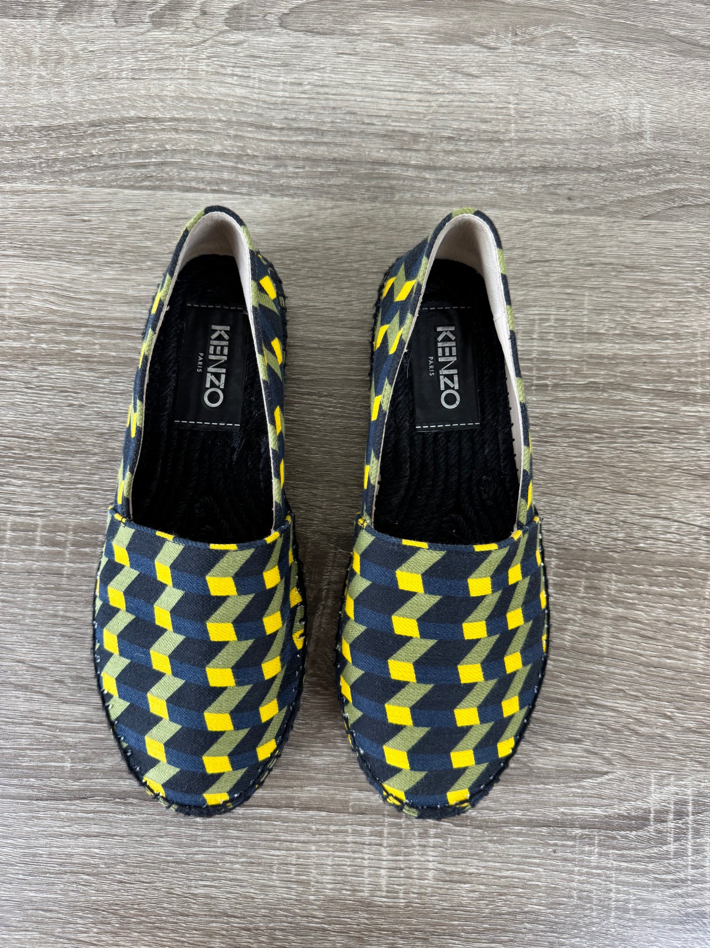 Espadrile KENZO din bumbac cu print, mărimea 37
