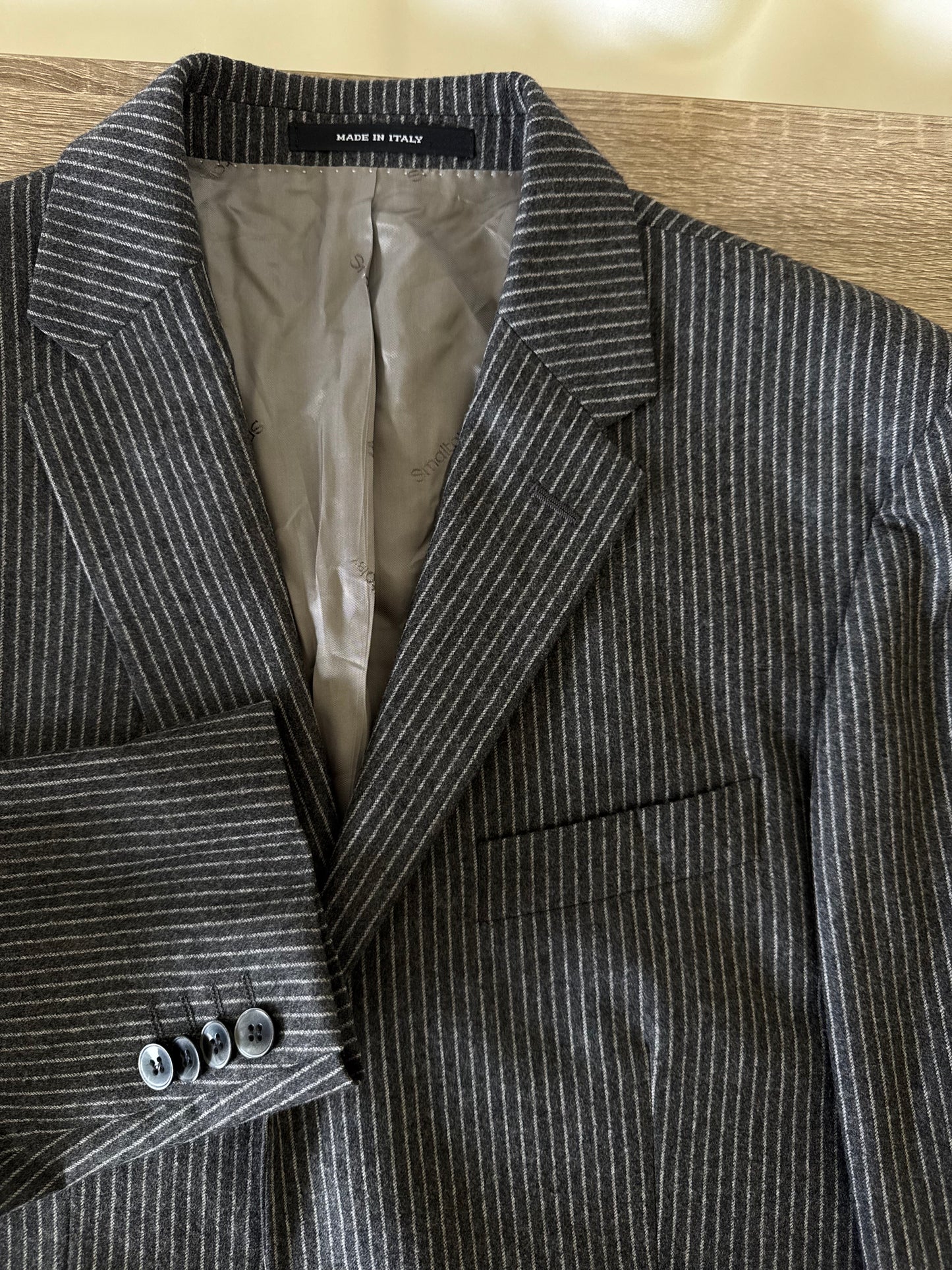 Sacou made in Italy din Lana super 120’s
Mărimea M/L- fit oversized