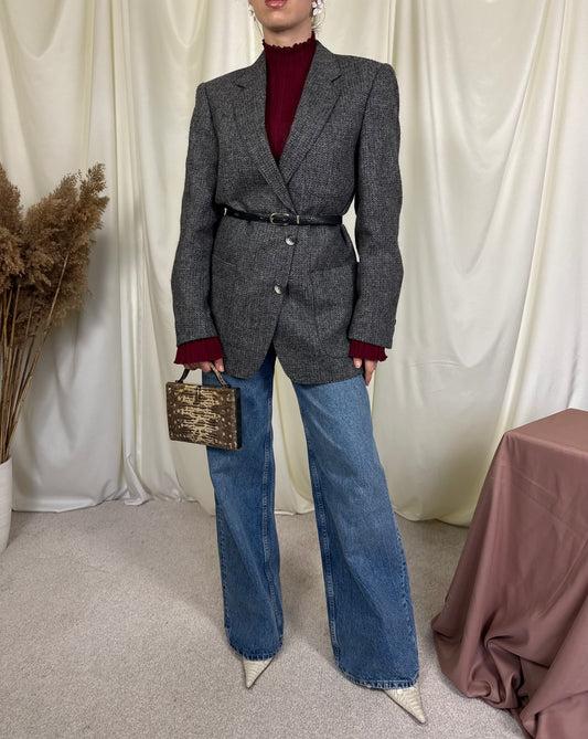 Sacou vintage stofă groasă ( mărimea M)