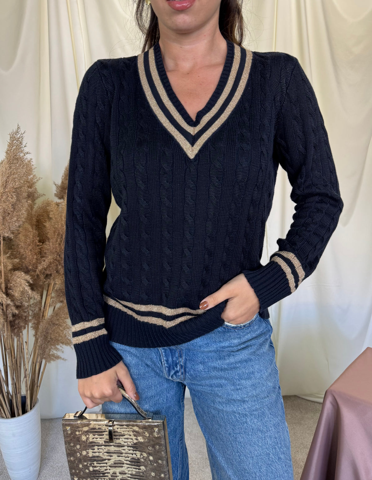 Pulover Polo Ralph Lauren din bumbac și vascoza ( mărimea M)