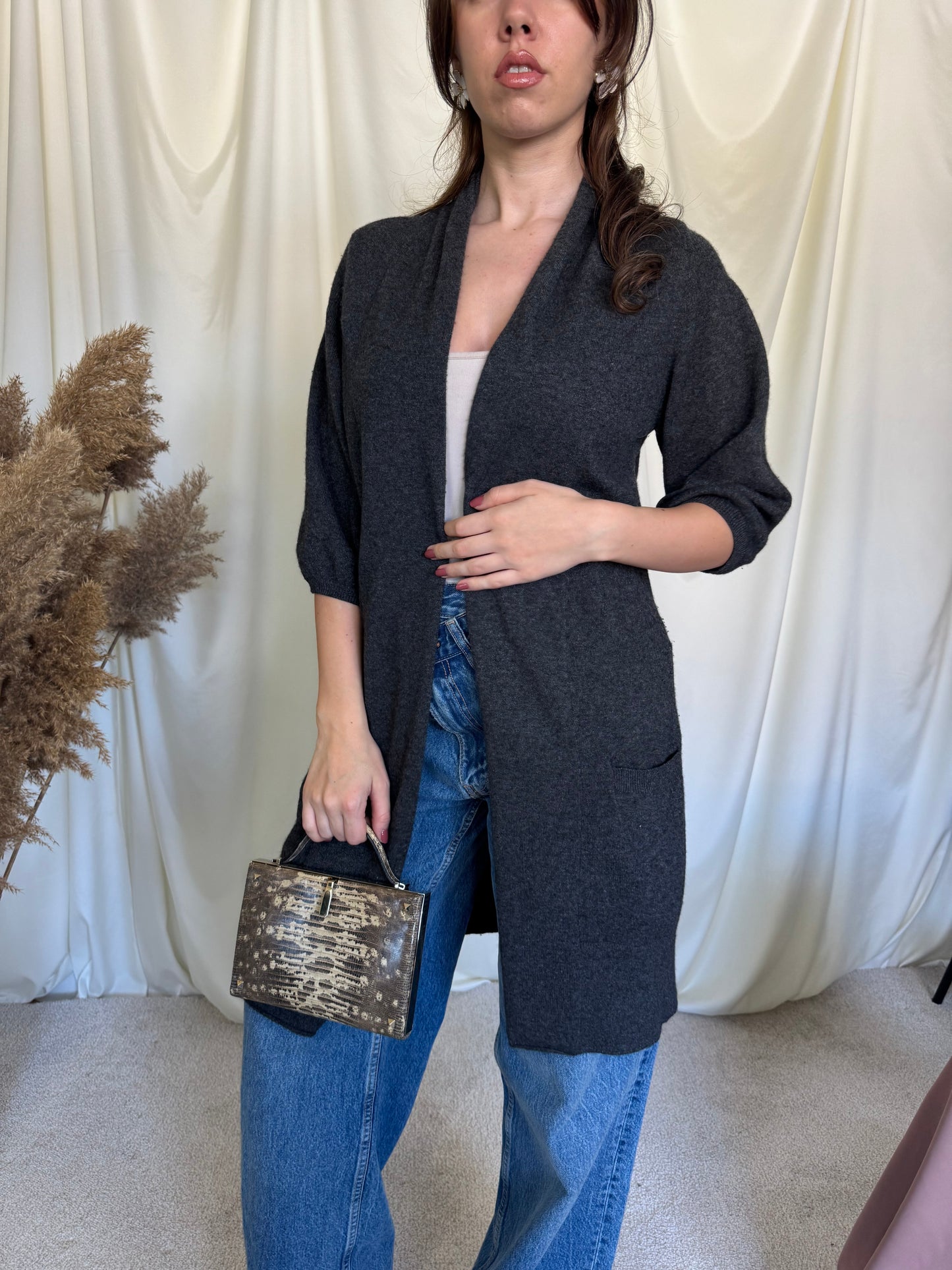 Cardigan premium de brand din 100% cașmir ( mărimea S/m)