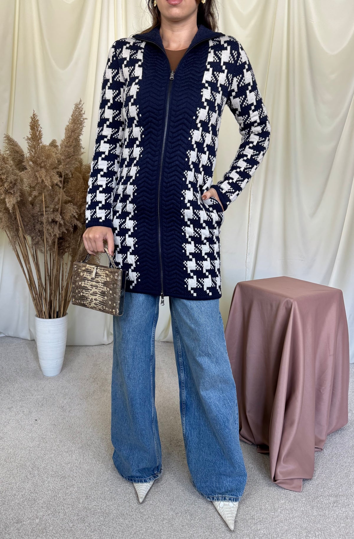 Cardigan Max&CO gros, cu două fete( mărimea S)