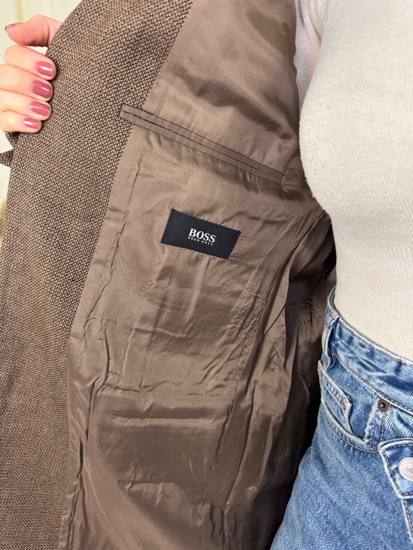 Sacou vintage Hugo Boss din lana