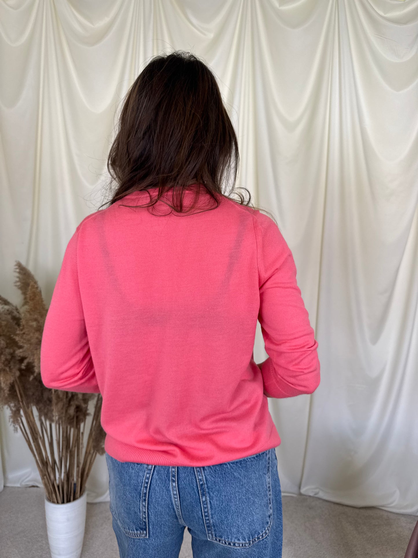 Cardigan super finuț din 100% lână fină 
(Mărimea M)