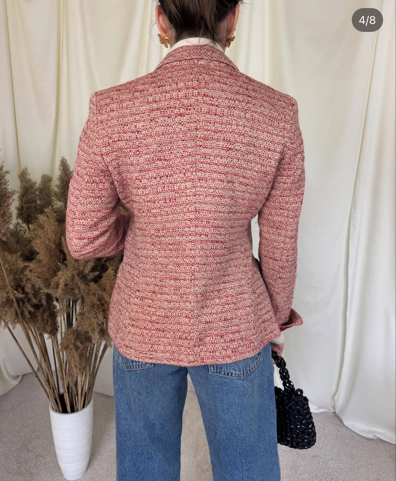 Sacou premium MAX MARA, stofă superbă tip tweed( mărimea S)