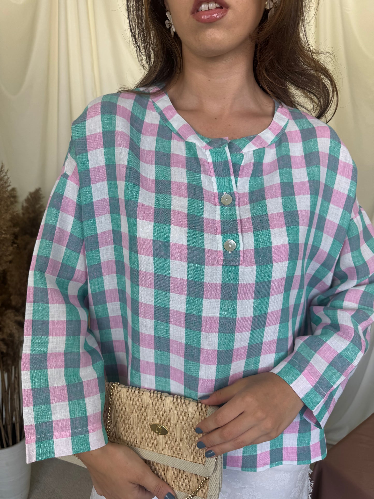 Cămașă Christian Berg din 100% in ( marimea M/L)