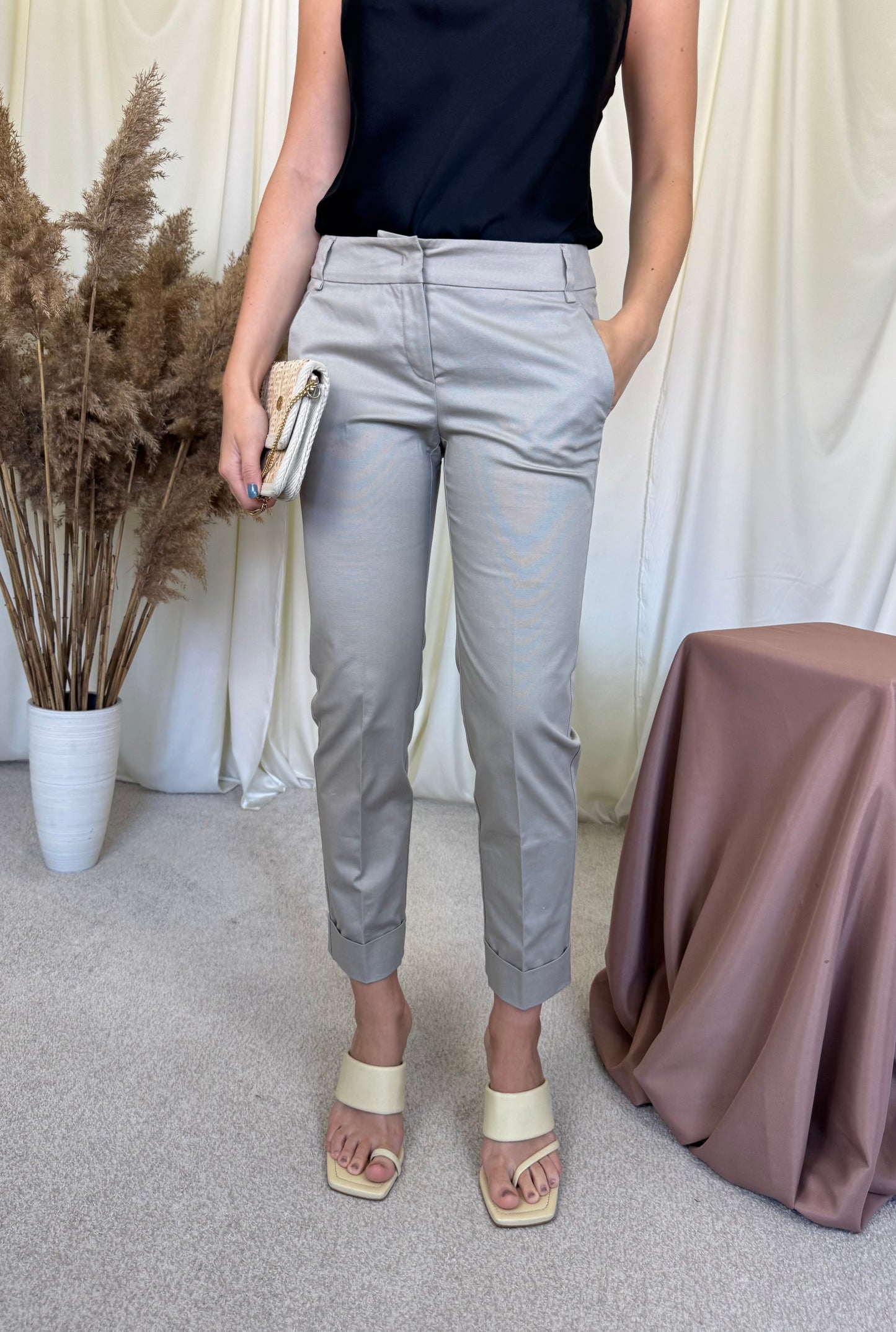 Pantalon Max&Co Office cu talie medie ( mărimea XS-S)