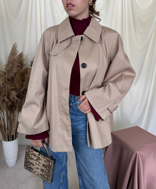 Trench COS în croi A din 100% bumbac ( mărimea M)