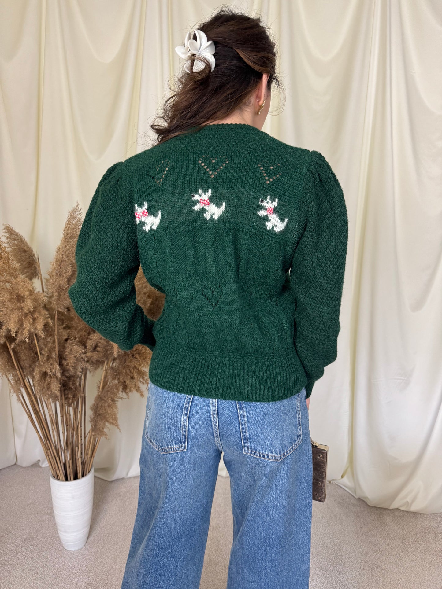 Cardigan mega cute din 50% lână și alpaca (mărimea M)