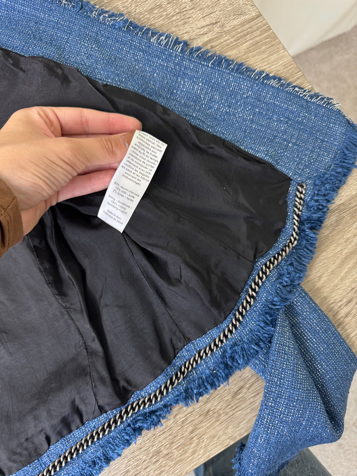 Sacou luxury Joseph din rayon și mătase naturală ( mărimea XS/S)