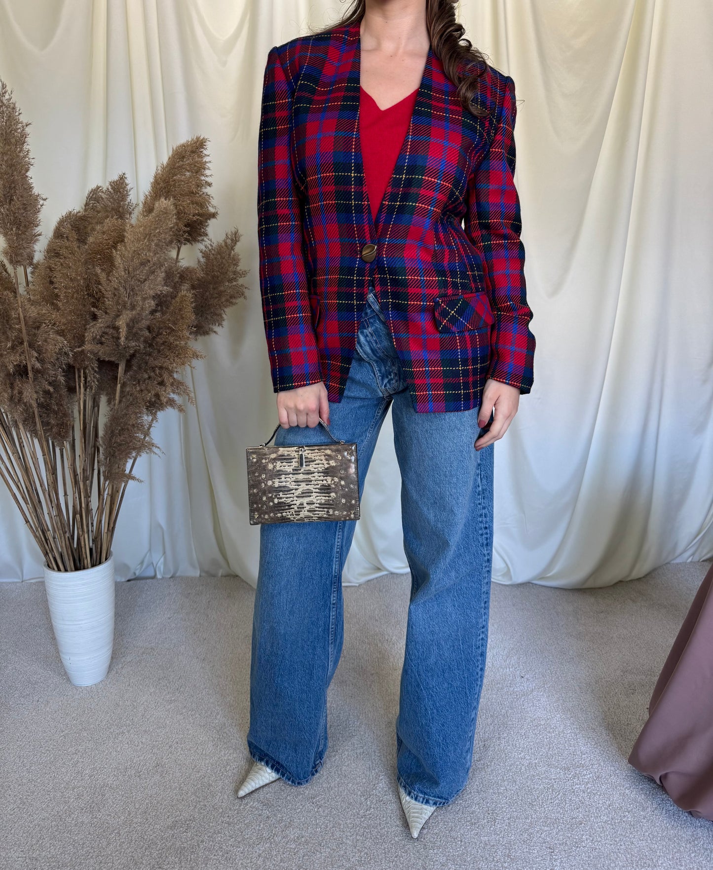 Sacou superb din stofă de lână ( mărimea S)