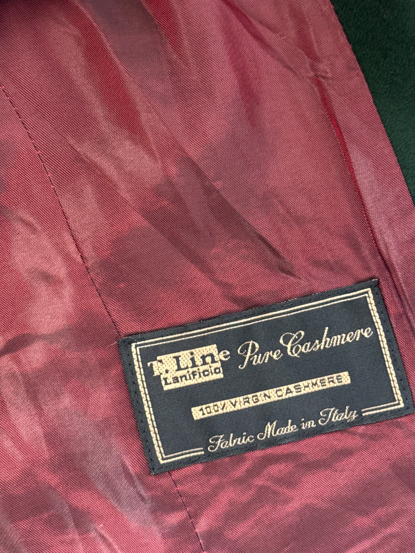 Sacou-jacheta de brand premium din  100% cașmir( mărimea L)