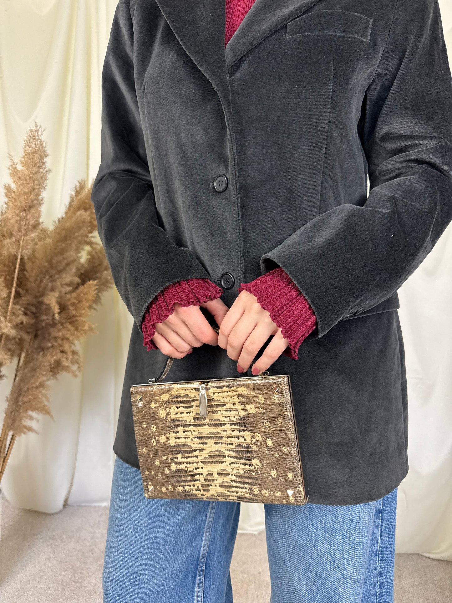 Sacou luxury PESERICO din catifea de bumbac ( M/L)