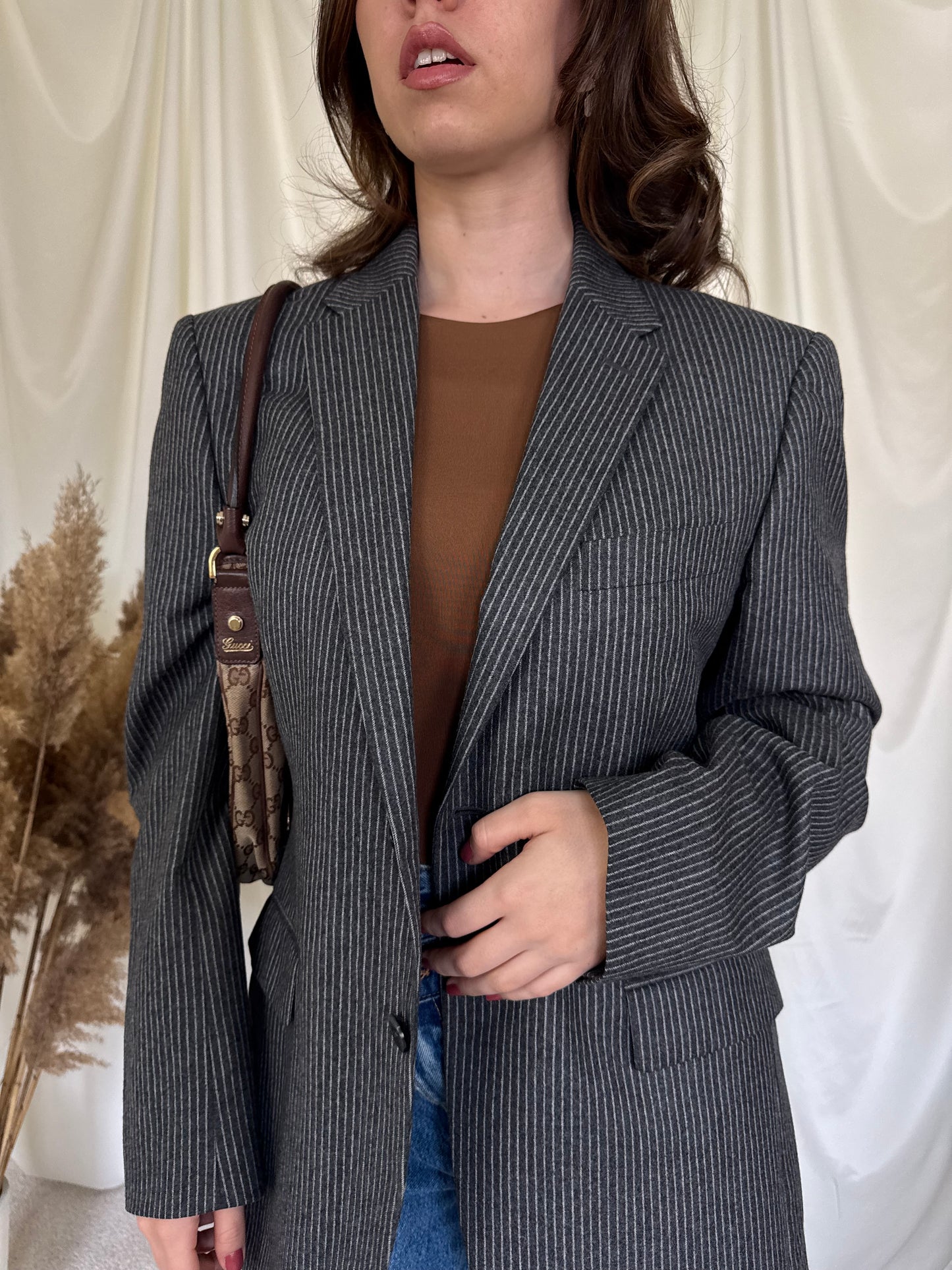 Sacou made in Italy din Lana super 120’s
Mărimea M/L- fit oversized