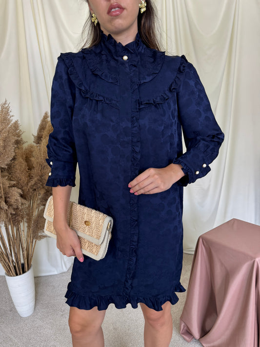 Rochie premium SANDRO PARIS cu print jacard ( mărimea S/M)
