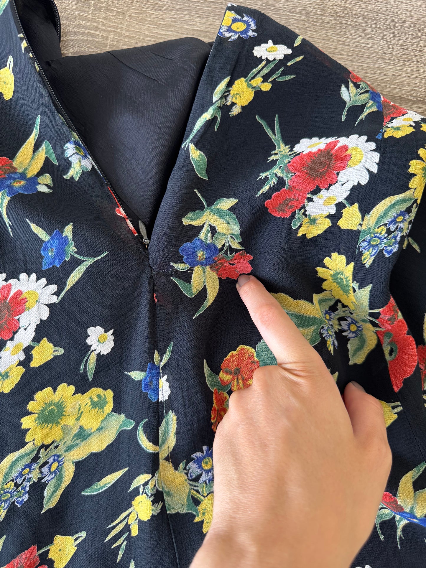 Rochie Betty Barclay cu print floral ( marimea S)